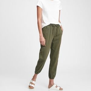 Gap Pull On Joggers - Olive Green | M